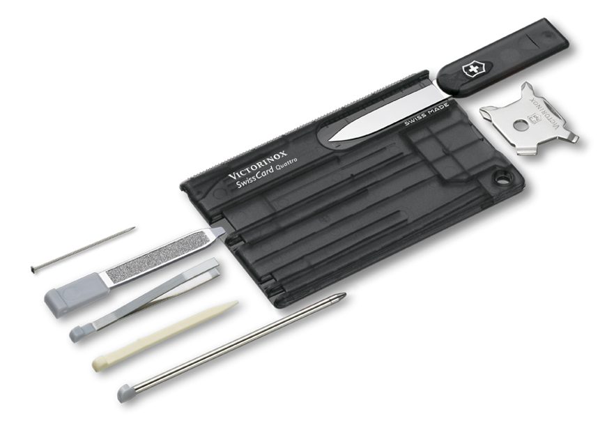 Victorinox SwissCard Quattro Black Helveti.eu