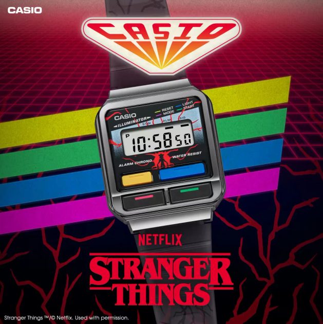 Casio Collection Vintage A120WEST-1AER Stranger Things Collaboration 