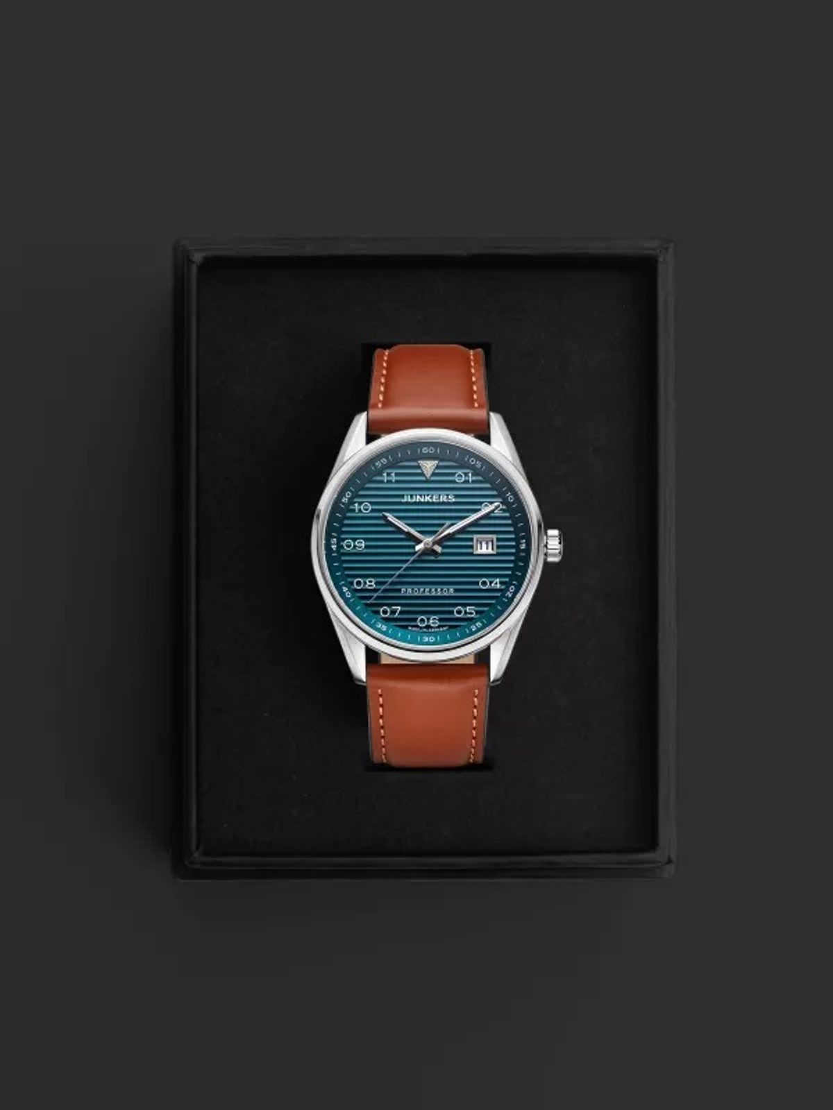 Junkers Professor Orologio Analogico Al Quarzo – Cassa In Acciaio, Vetro Zaffiro, Design Classico Made In Germany