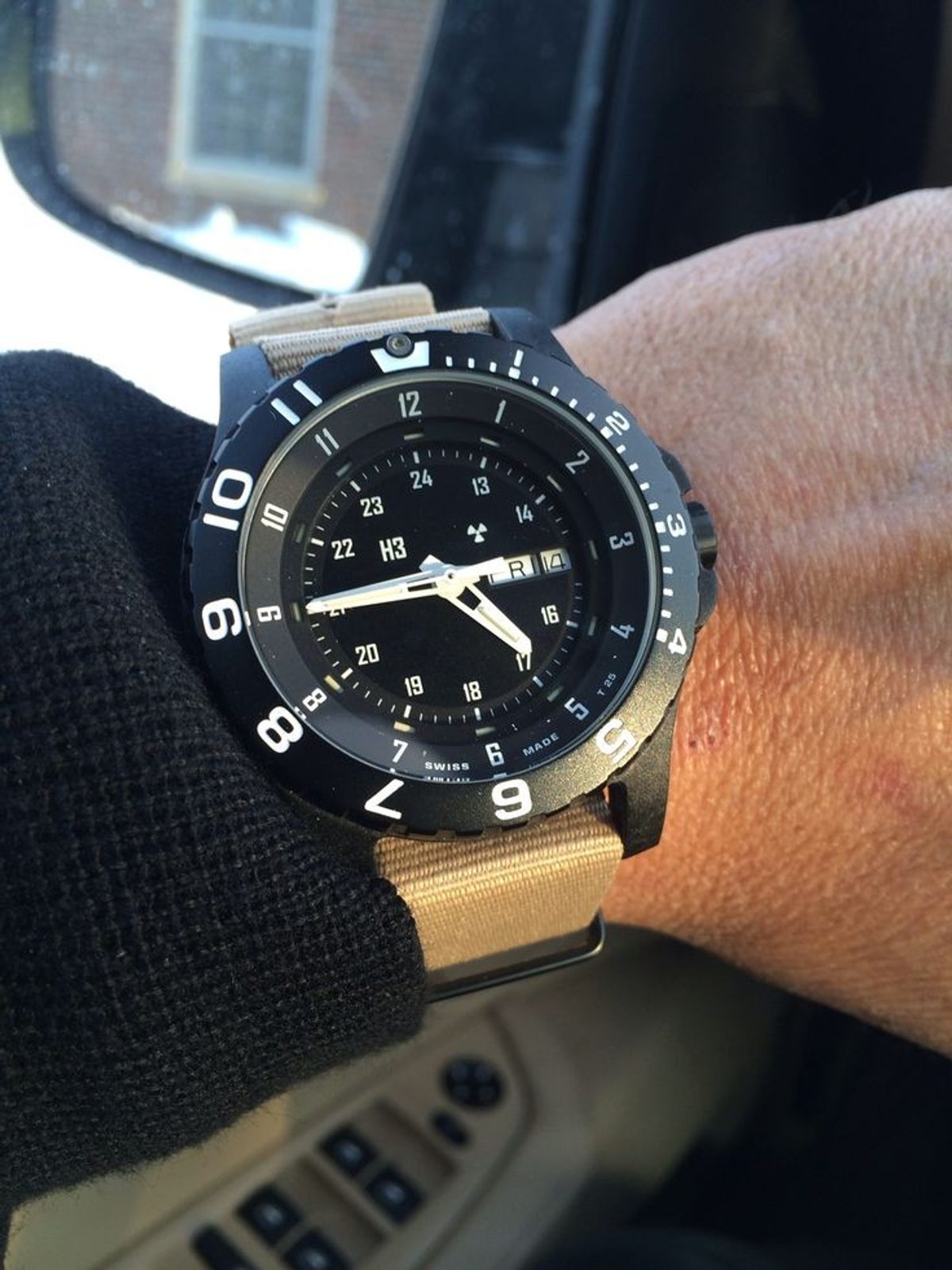 Traser P 6600 Type 6 MIL-G Sapphire Tritium nato | Helveti.eu