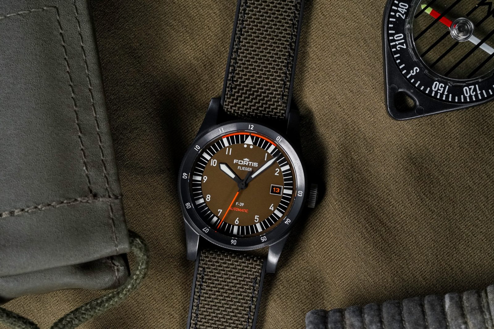 Fortis Flieger F-39 Werk Tactical Green Limited Edition F4220029