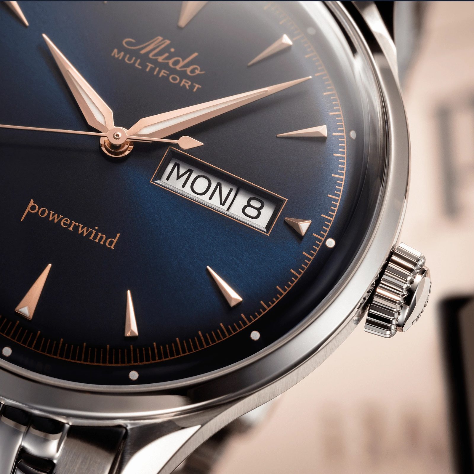 Mido Multifort Powerwind Chronometer