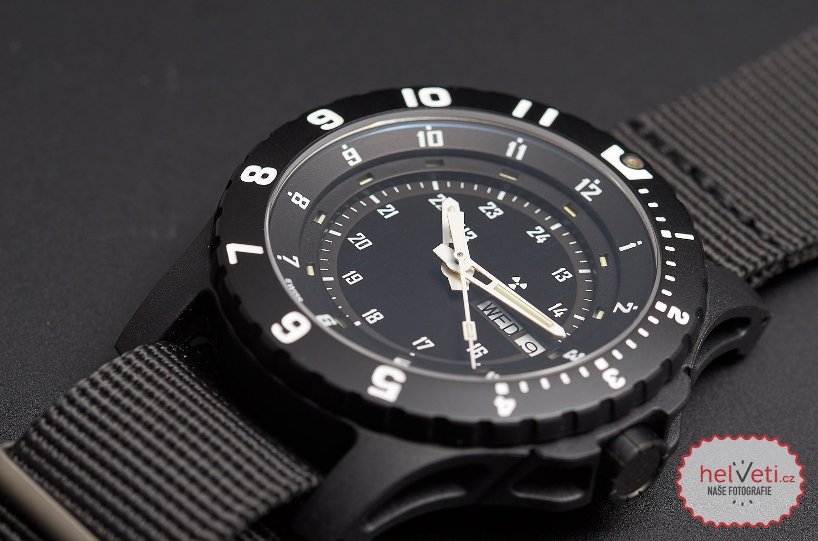 Traser P 6600 Type 6 MIL-G Sapphire Tritium rubber | Helveti.eu