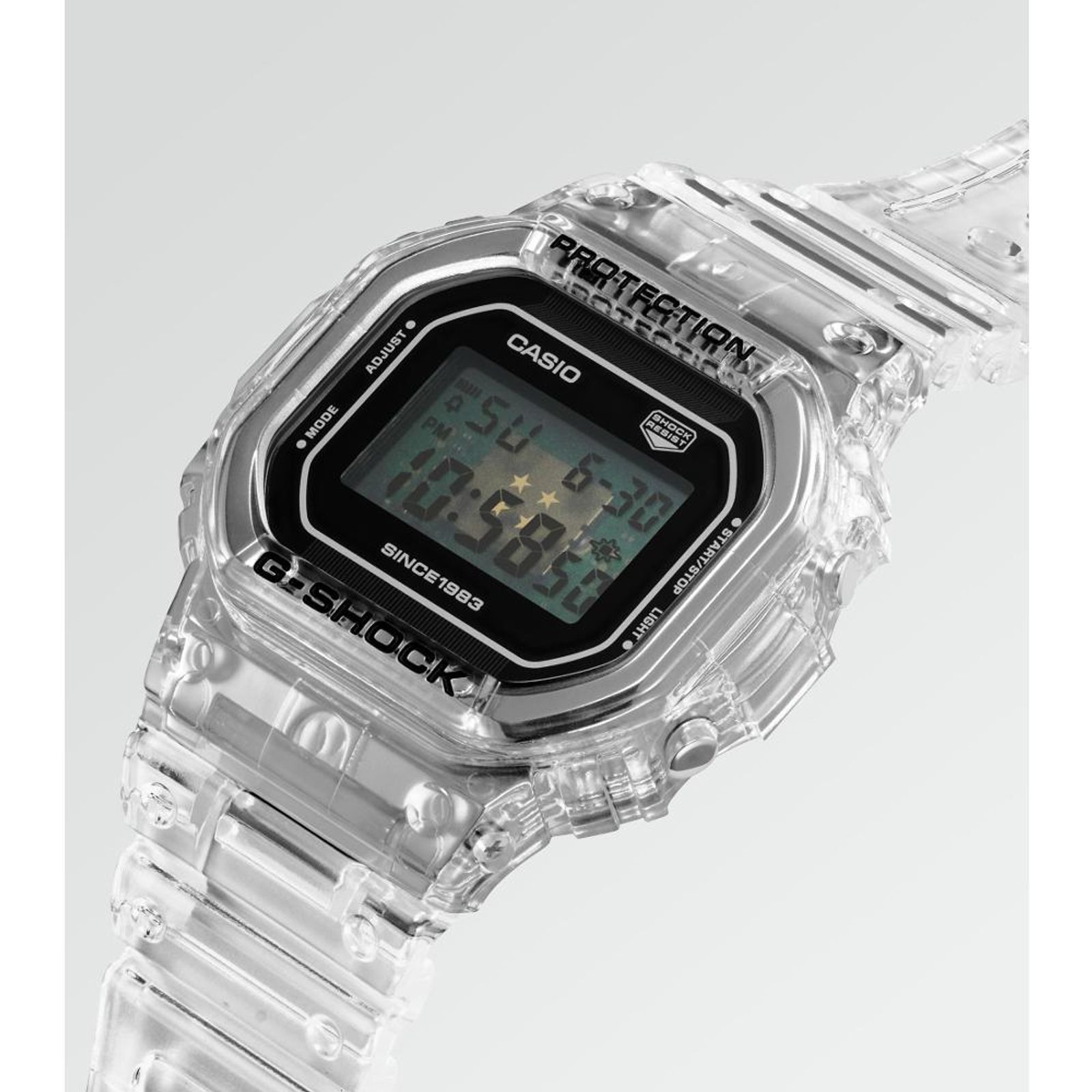 Casio G-Shock DW-5040RX-7ER 40th Anniversary Clear Remix | Helveti
