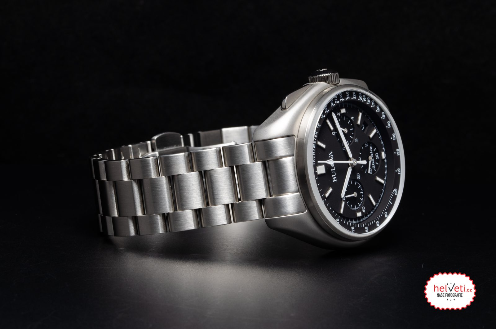 Bulova men's lunar pilot chronograph watch 96b258 hotsell