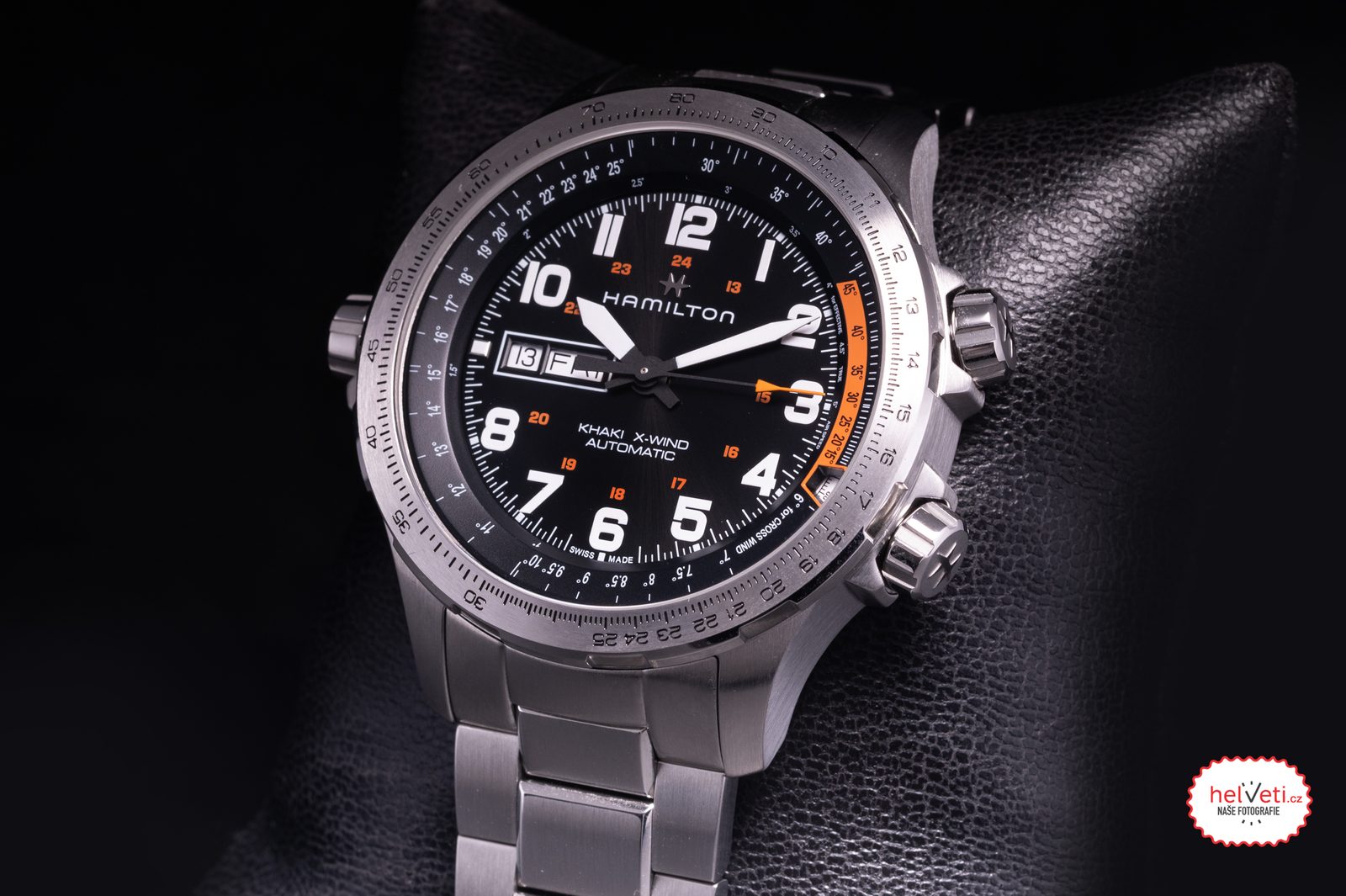 Hamilton Khaki Aviation X Wind Day Date Auto H77755133 Helveti.eu