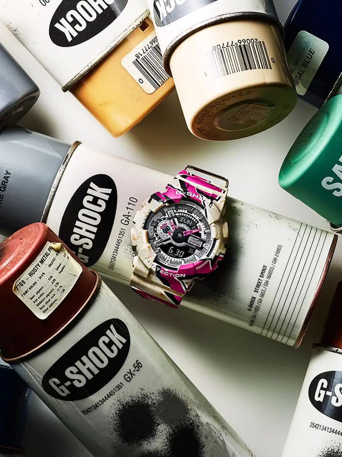 Casio G-Shock GA-110SS-1AER Street Spirit Series | Helveti.eu