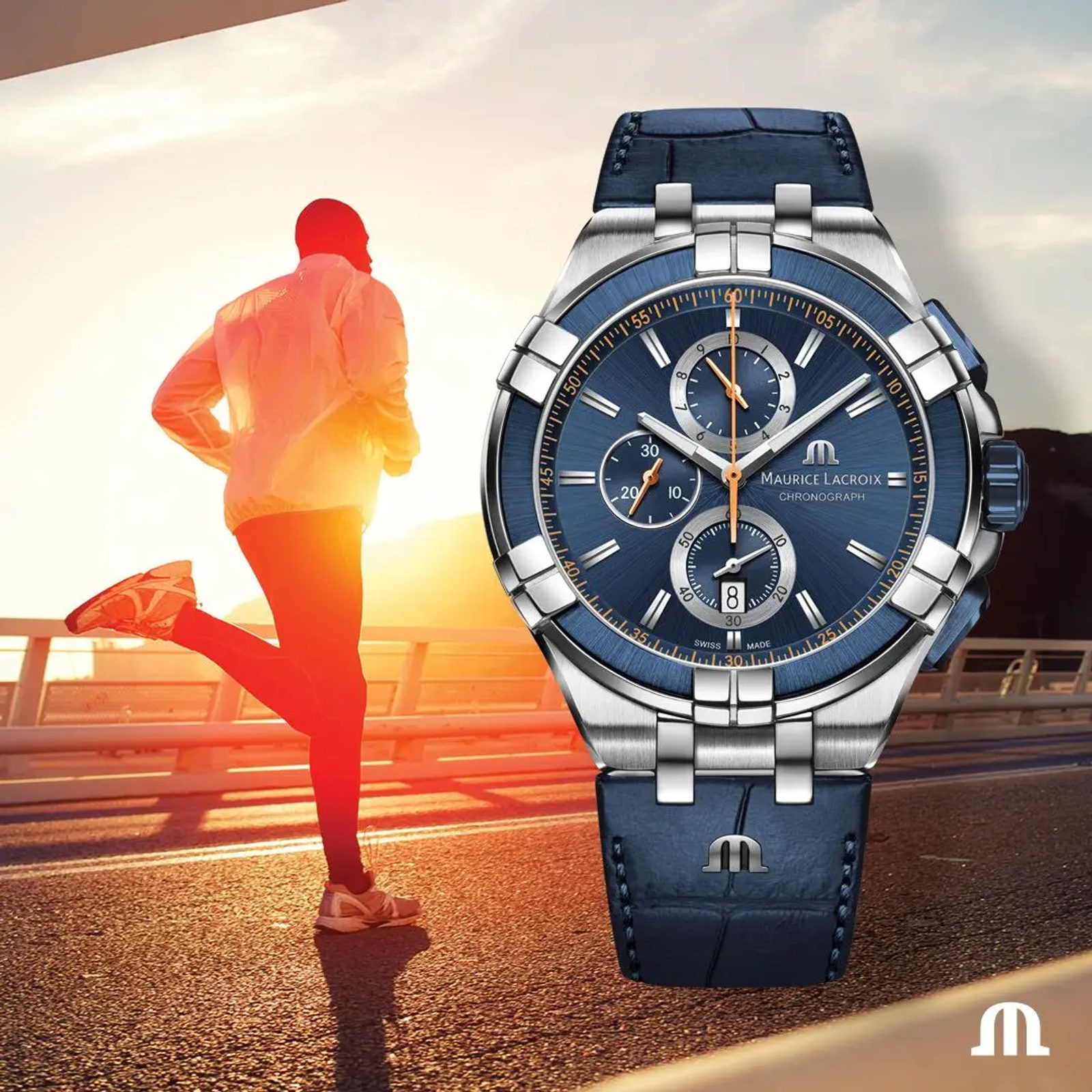 Maurice Lacroix Aikon Chronograph AI1018-SS001-432-4 Maurice Lacroix Aikon Chronograph AI1018-SS001-432-4