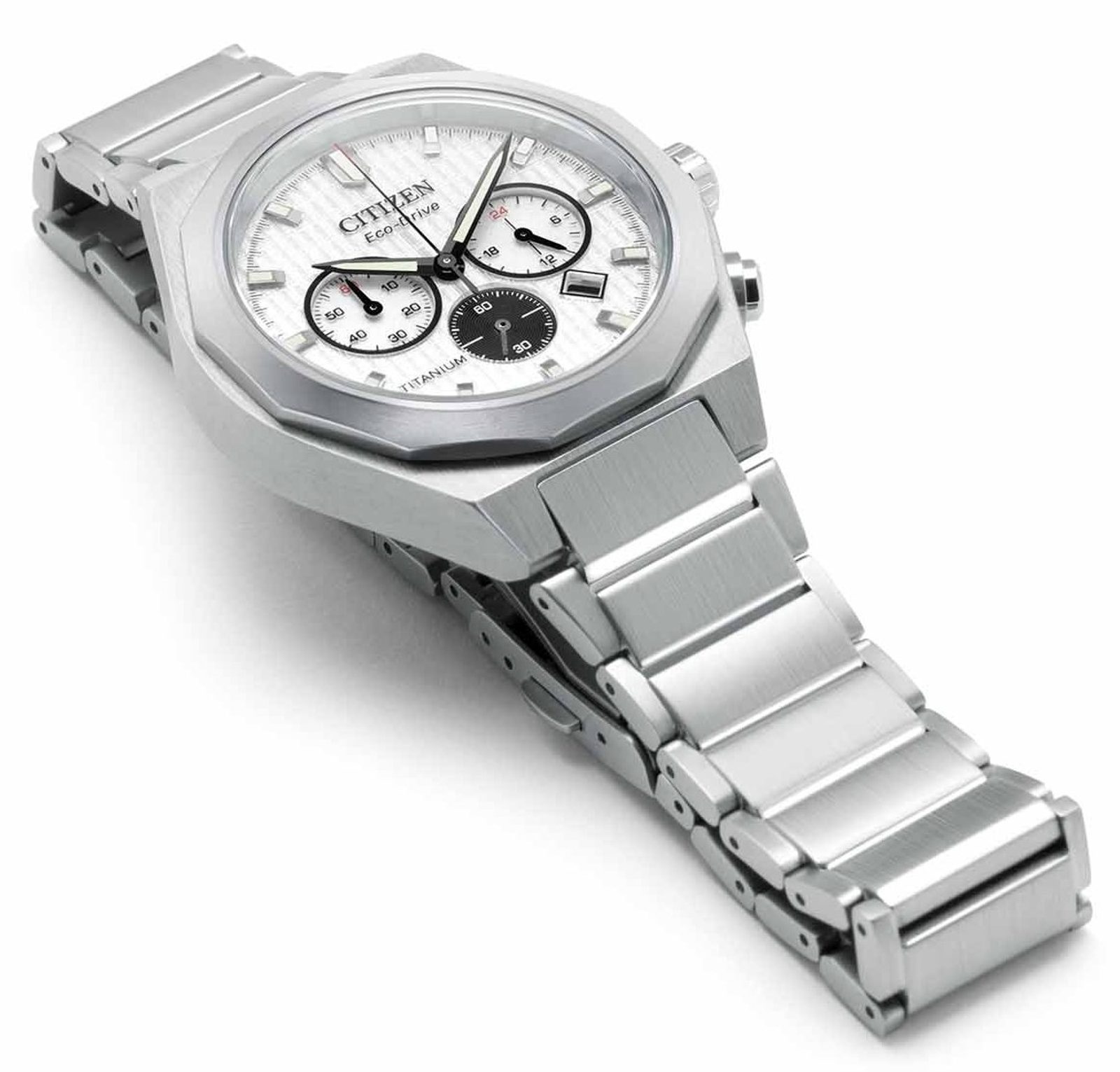 Citizen Zenshin Senkei Eco-Drive Super Titanium Chrono CA4690-51A