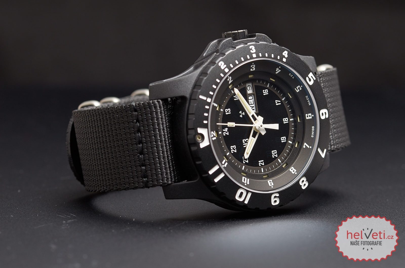 Traser P 6600 Type 6 MIL-G Sapphire Tritium rubber | Helveti.eu