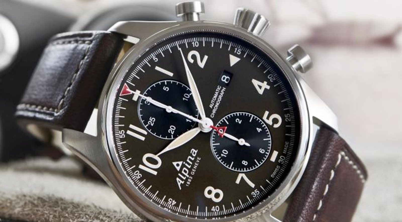 Alpina Startimer Pilot Automatic Chronograph AL 725GR4S6 Helveti.eu