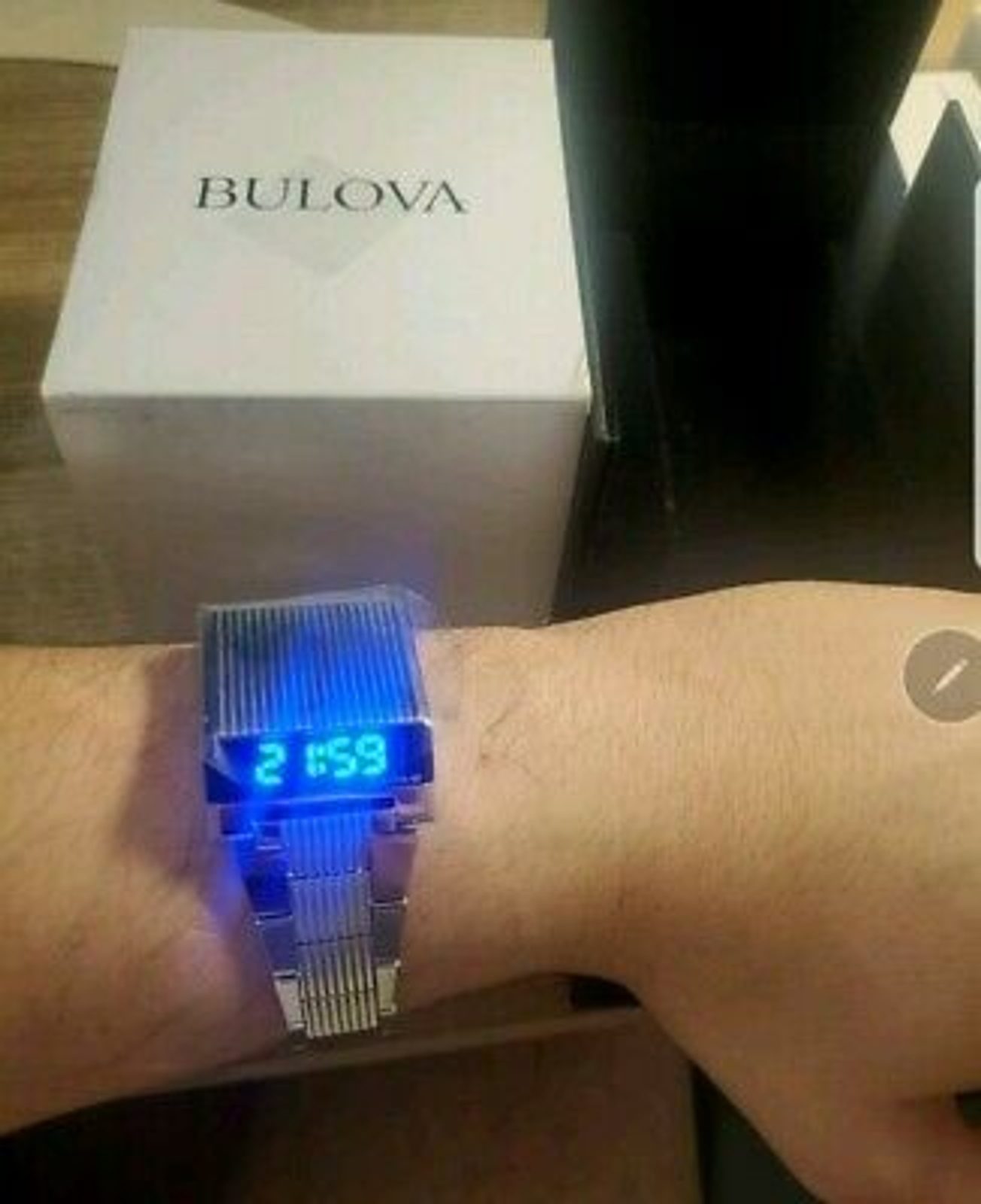 Bulova computron silver clearance