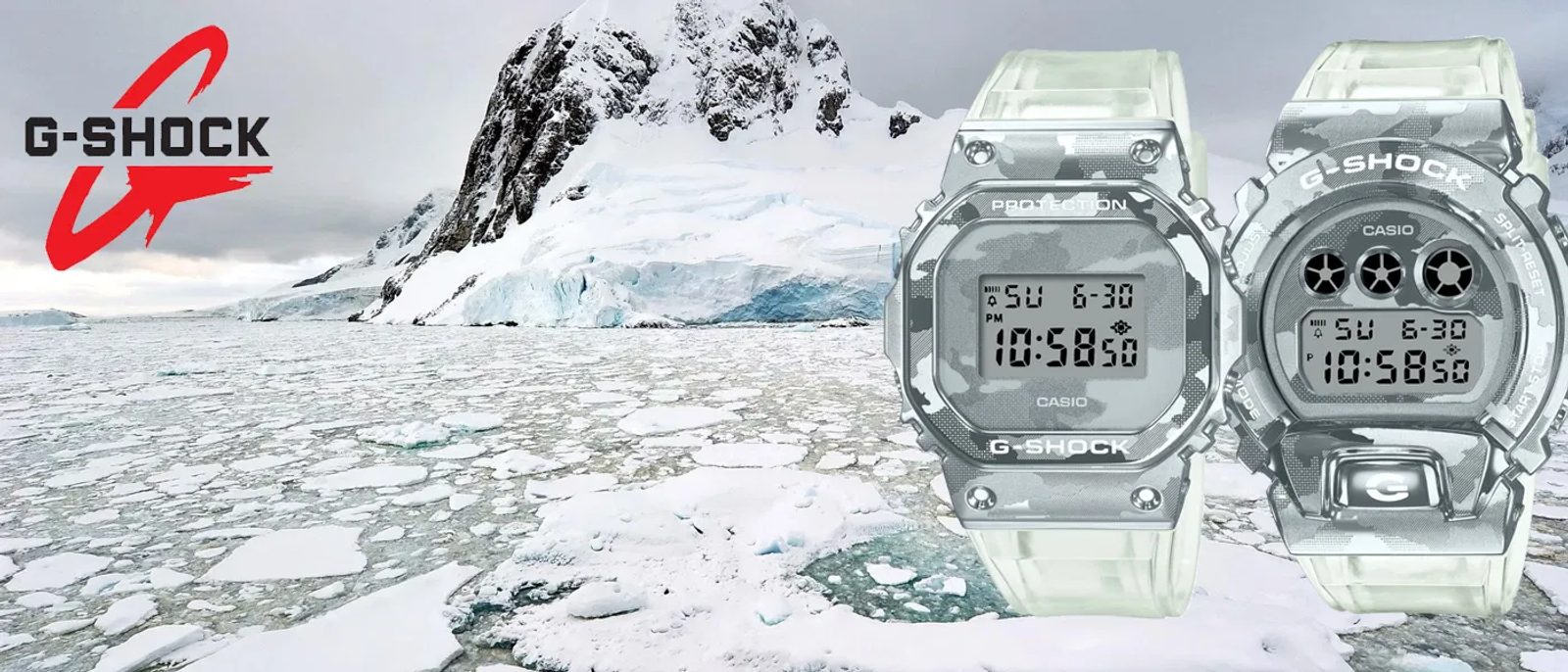 Casio G-Shock GM-5600SCM-1ER Skeleton Camouflage Series