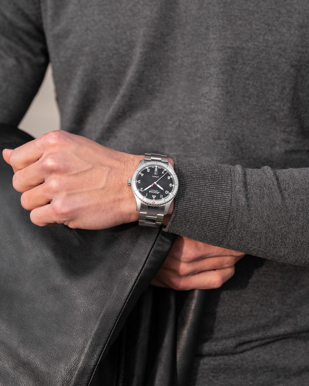 Alpina Startimer Pilot Automatic AL-525BW4S26B