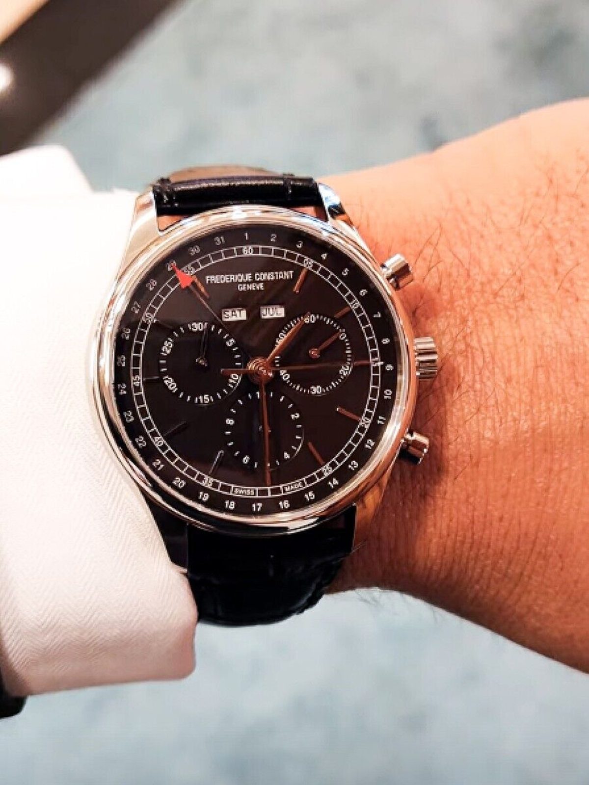 Frederique Constant Classics Gents Chronograph Triple Calendar