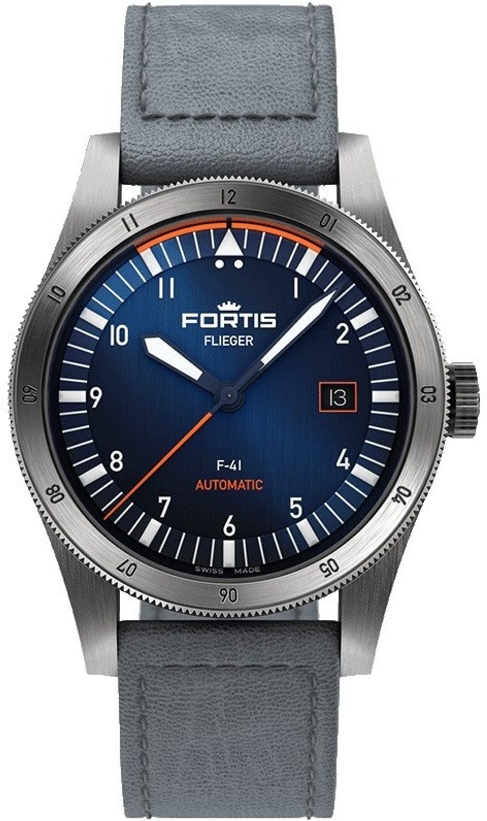Automatic Fortis F 41 Midnight Blue FORTIS Novonaut N-42