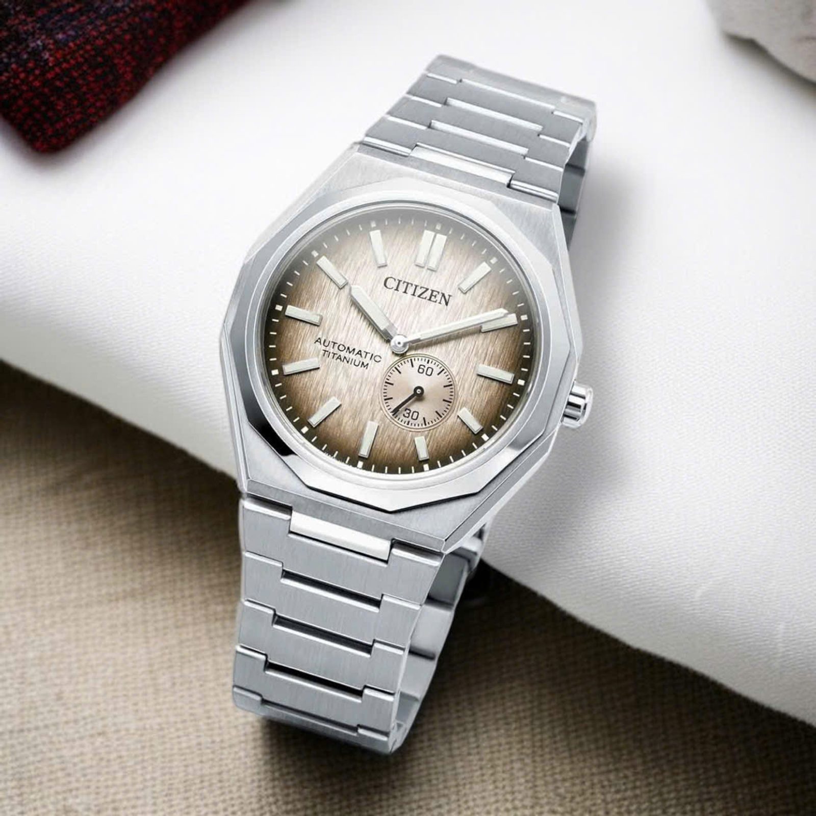 Citizen Zenshin 60 Super Titanium Automatic Small Seconds NK5020