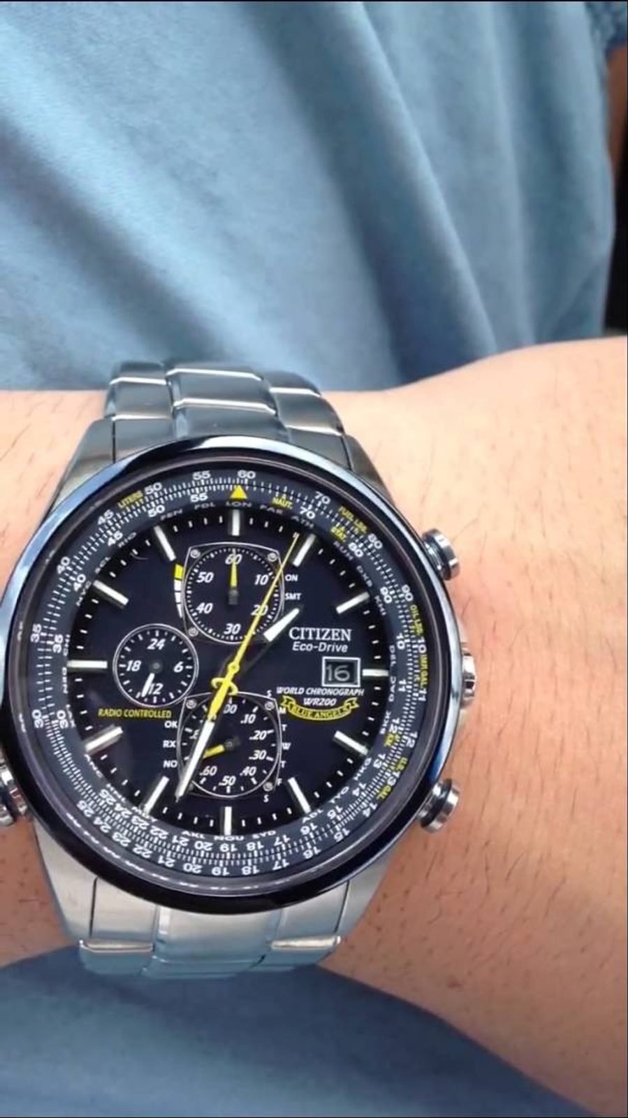 Citizen Promaster Skyhawk Radio Controlled AT8020-54L A-T Blue