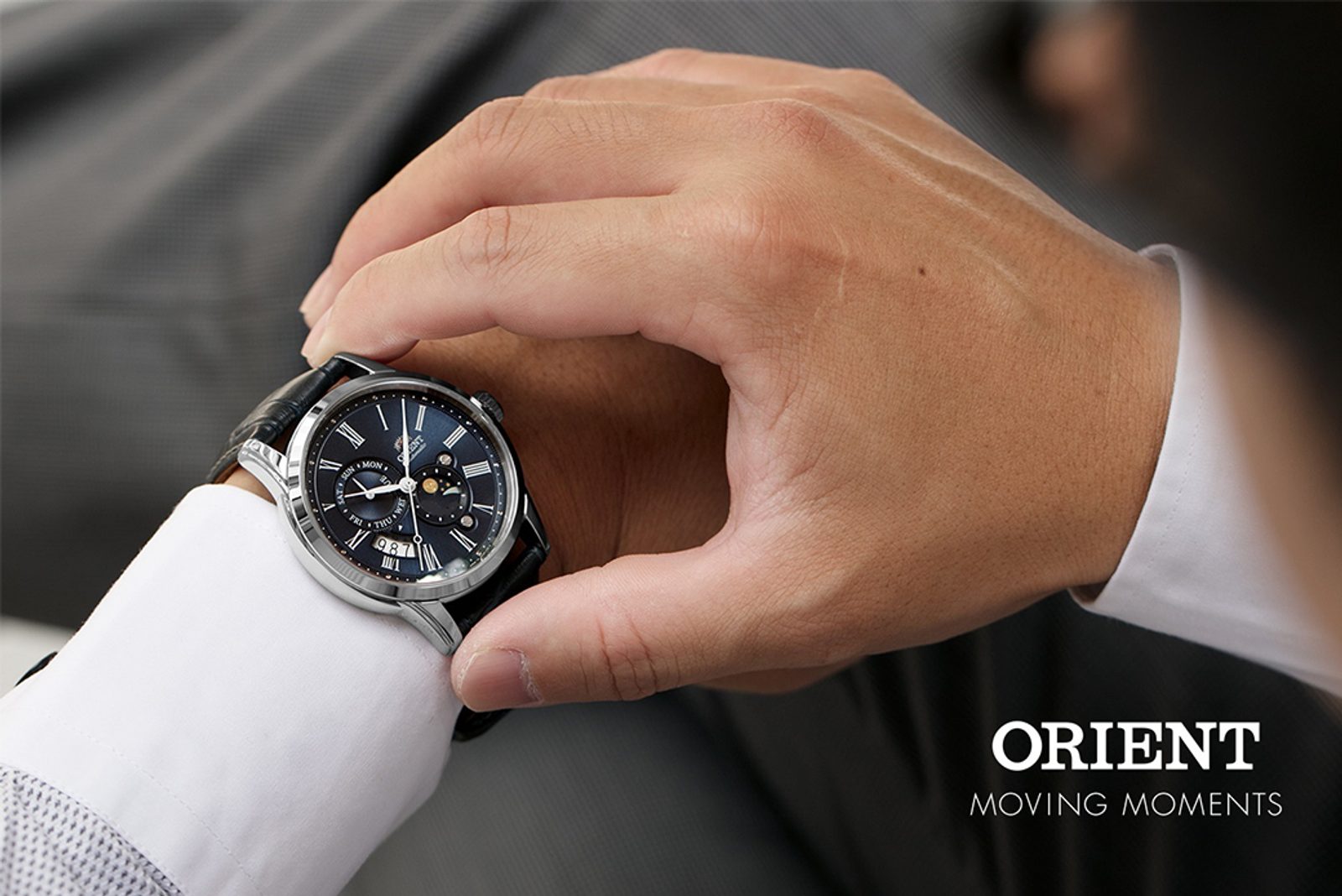 Orient Sun And Moon V3 On Wrist Orient Automatic Sun And Moon RA