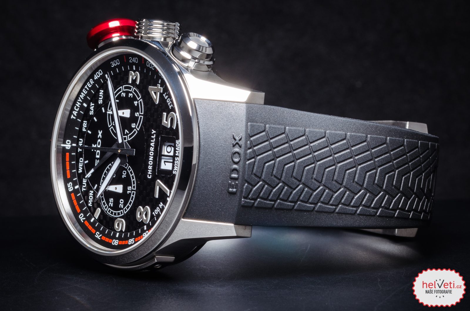 EDOX CHRONORALLY 38001 TIN NIN エドックス Edox Chronorally 38001 