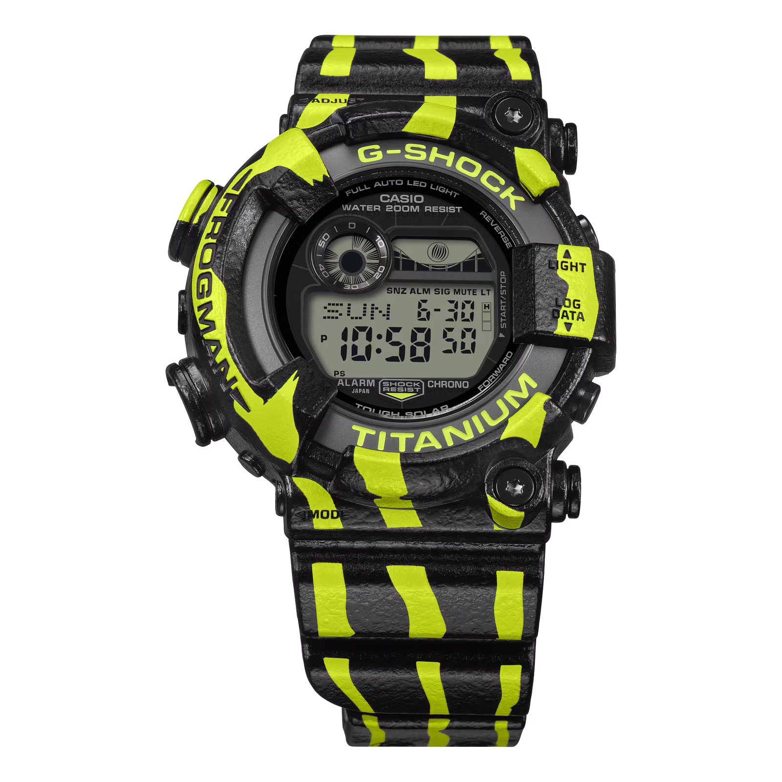 Casio G-Shock Frogman GW-8200TPF-1ER Poison Dart Frog | Helveti.eu