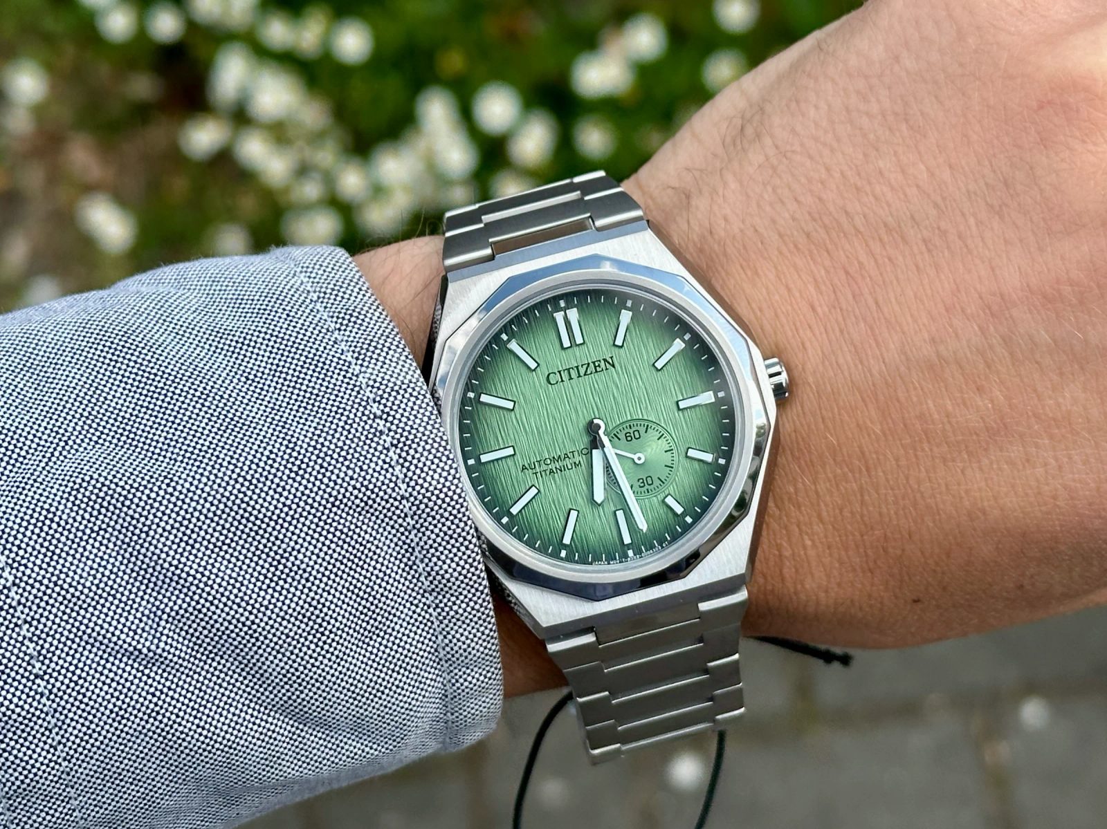 Citizen Zenshin 60 Super Titanium Automatic Small Seconds NK5020