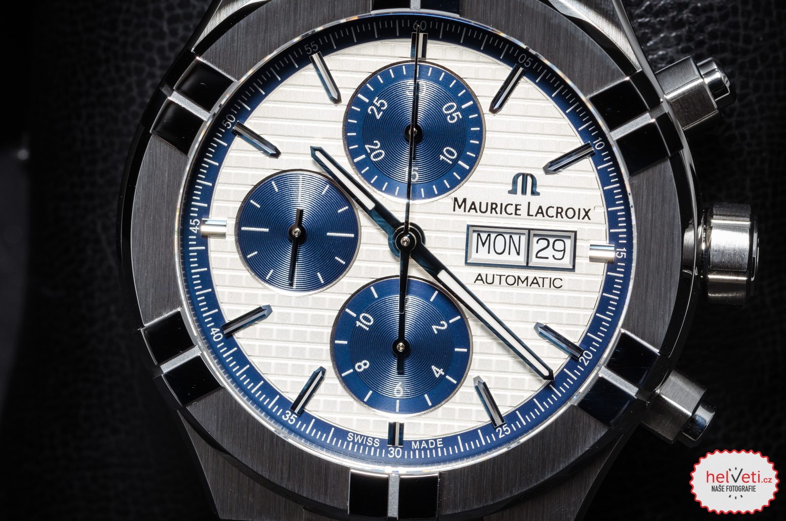 Maurice Lacroix AI6038-SS001-131-1 自動巻き Maurice Lacroix Aikon Automatic Skeleton 45mm AI6028-SS001
