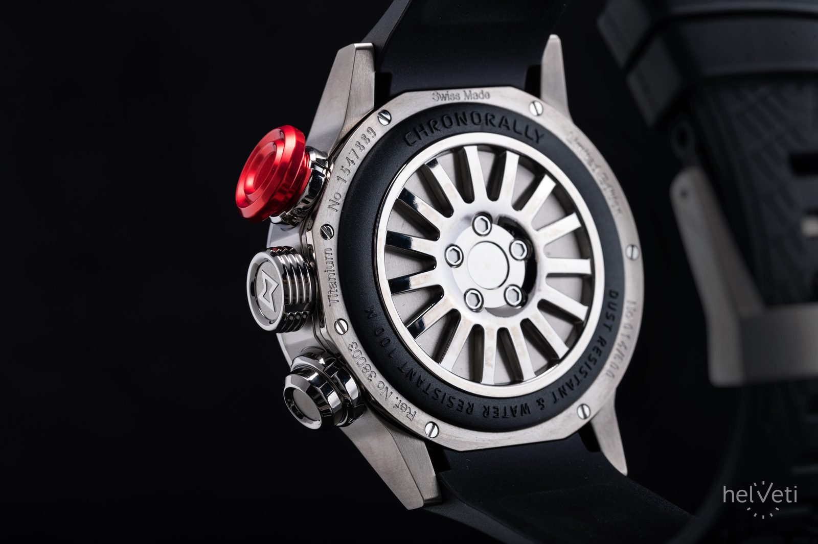 ハル③ EDOX Chronorally 45 Limited Edition Quartz Chronograph 38003-TINR