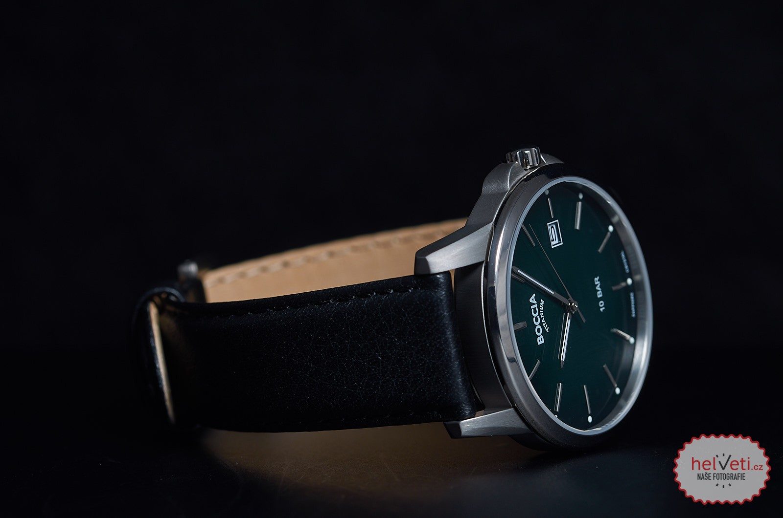 Boccia Titanio 3653-04 Orologio da Uomo Automatico Vetro Zaffiro Cinturino