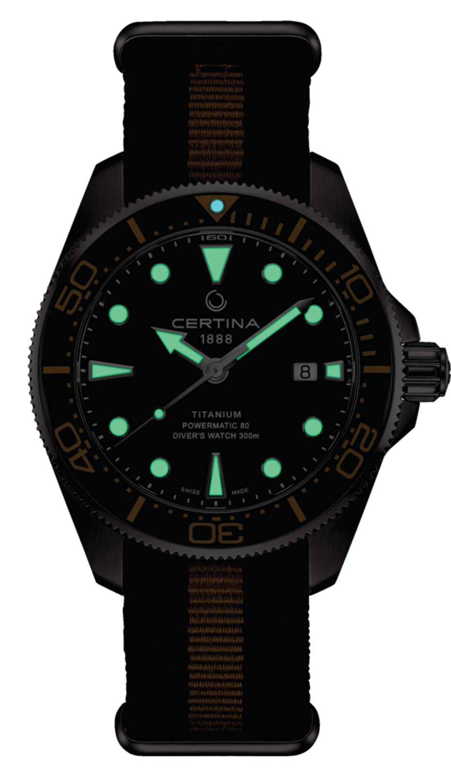 Certina DS Action C032.607.22.051.00 – Orologio Automatico Uomo, Acciaio, Vetro Zaffiro, Riserva Di Marcia 80 Ore