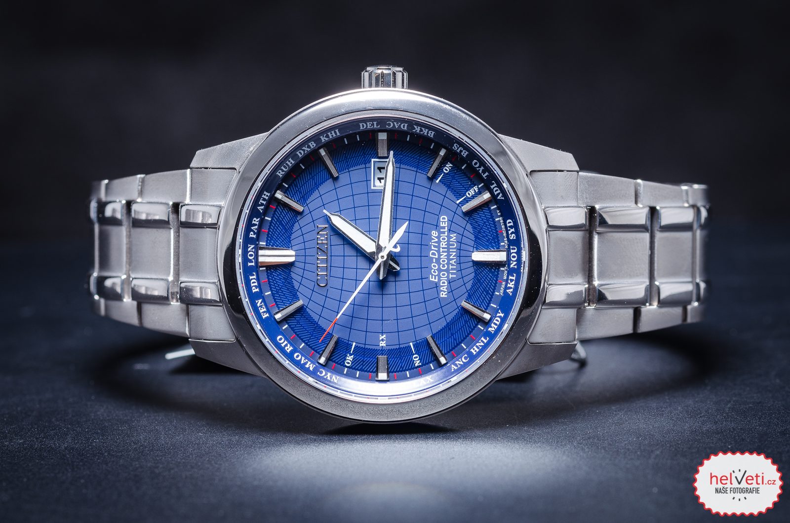 Citizen Crono Pilot Super Titanio Radiocontrollato CB5010-81L