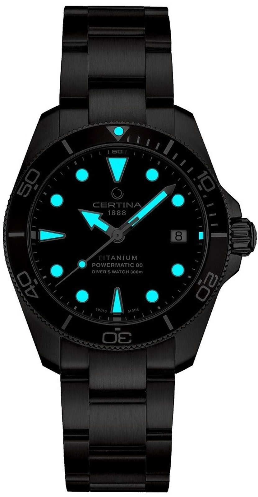 Certina Ds Action Powermatic 80 Sea Turtle Certina Ds Action Diver