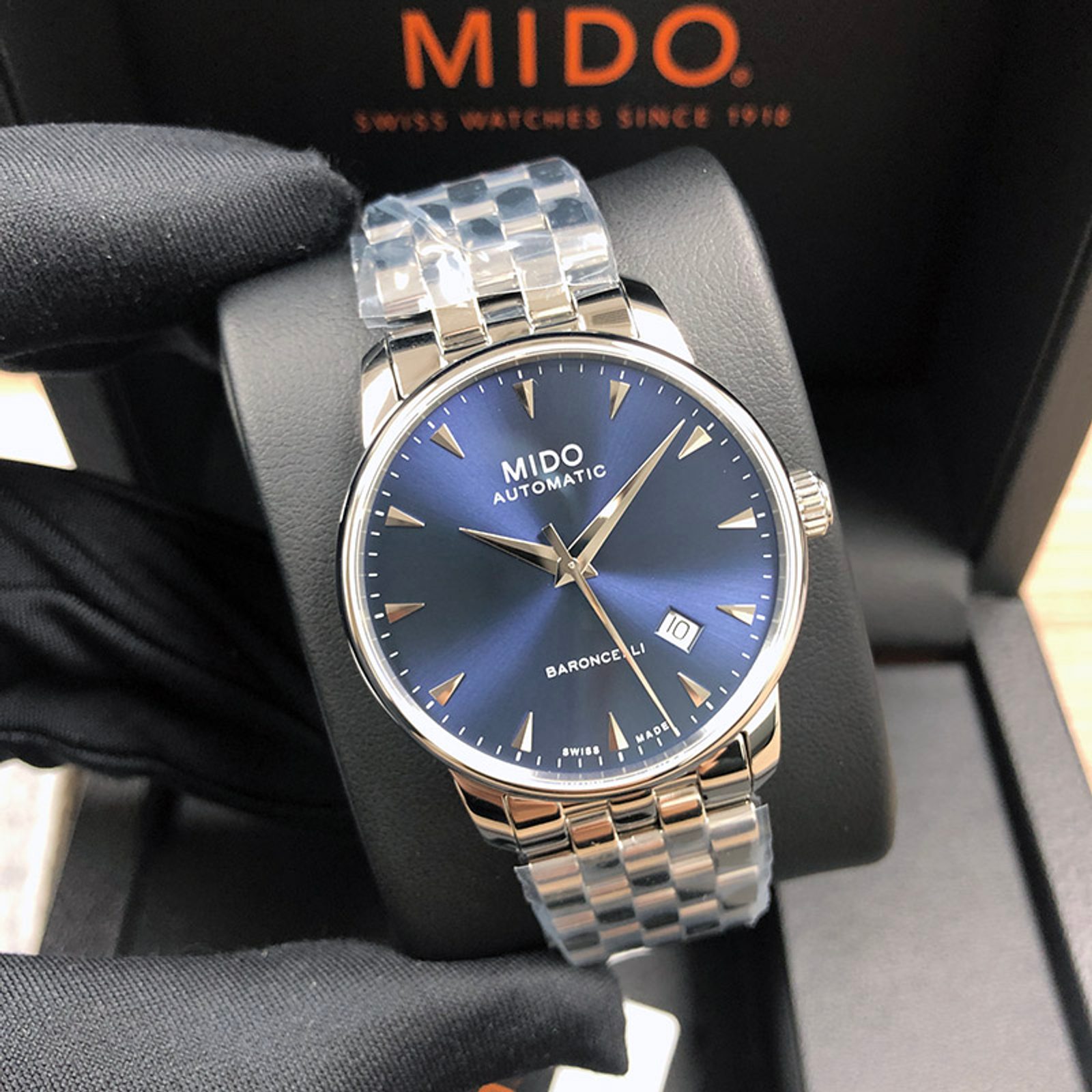Mido Baroncelli Midnight Blue Gent M8600.4.15.1 Helveti.eu