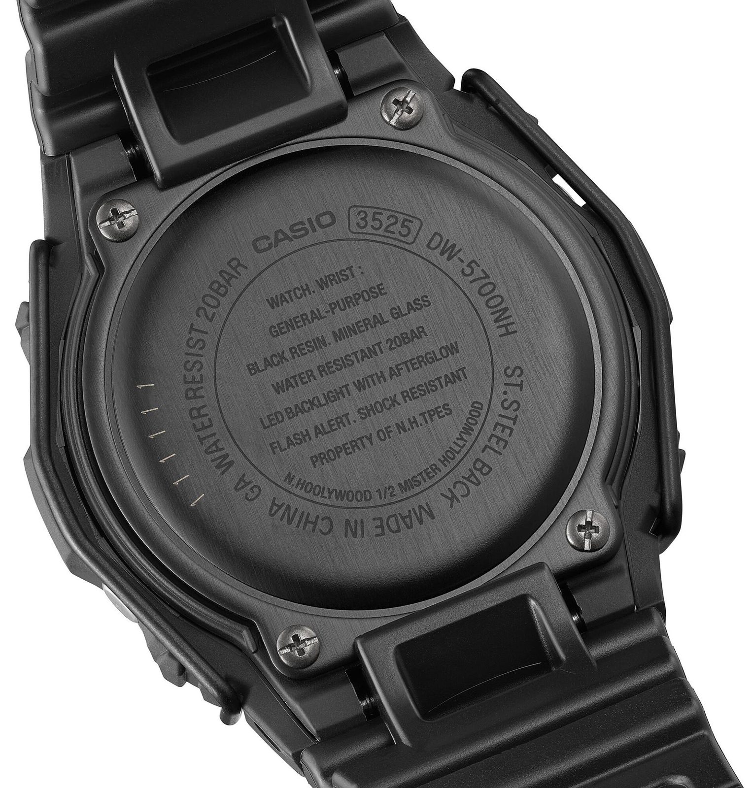 Casio G-Shock DW-5700NH-1DR N. HOOLYWOOD Collaboration | Helveti.eu