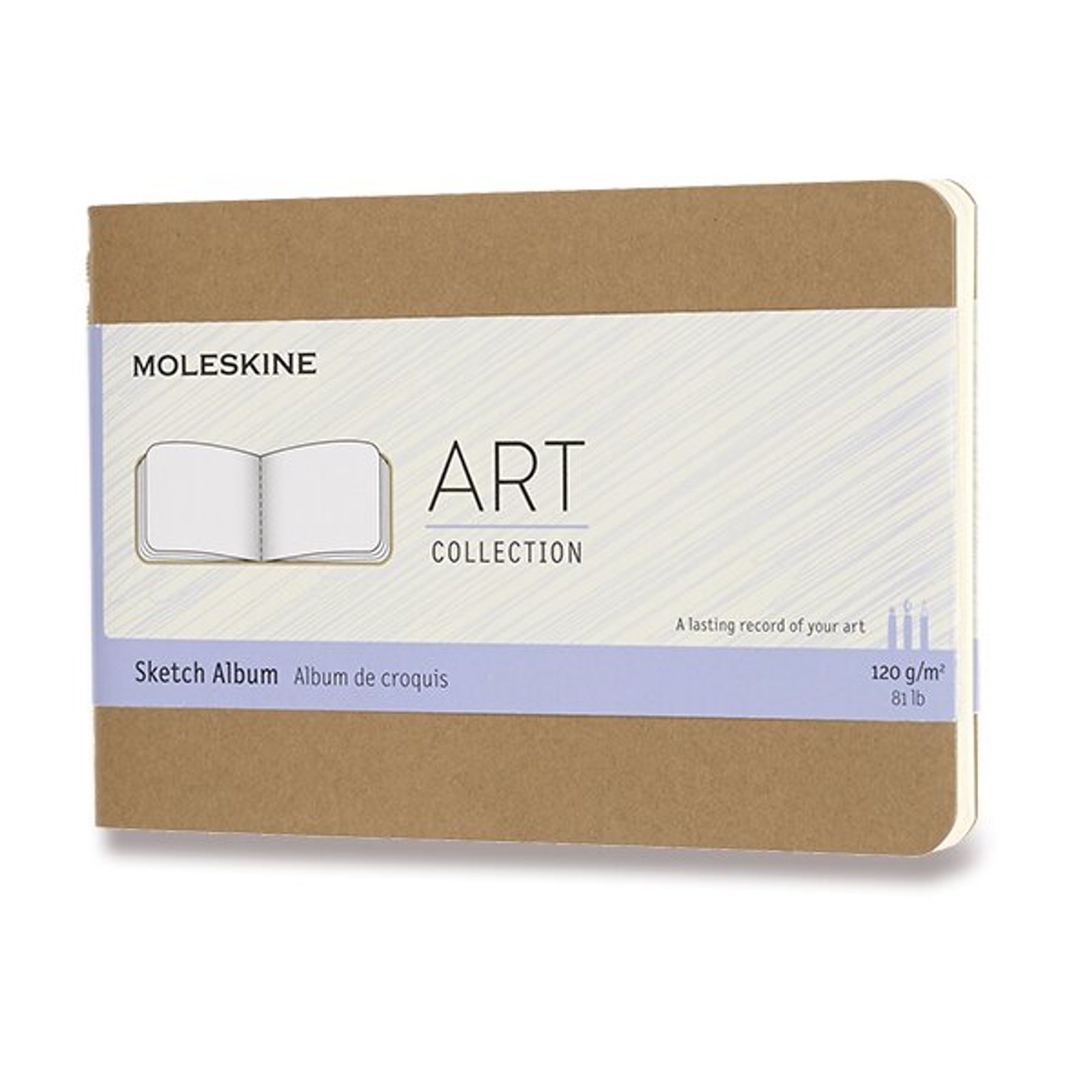 Moleskine Sketchbook Album SELECTION OF COLOURS - soft cover - S