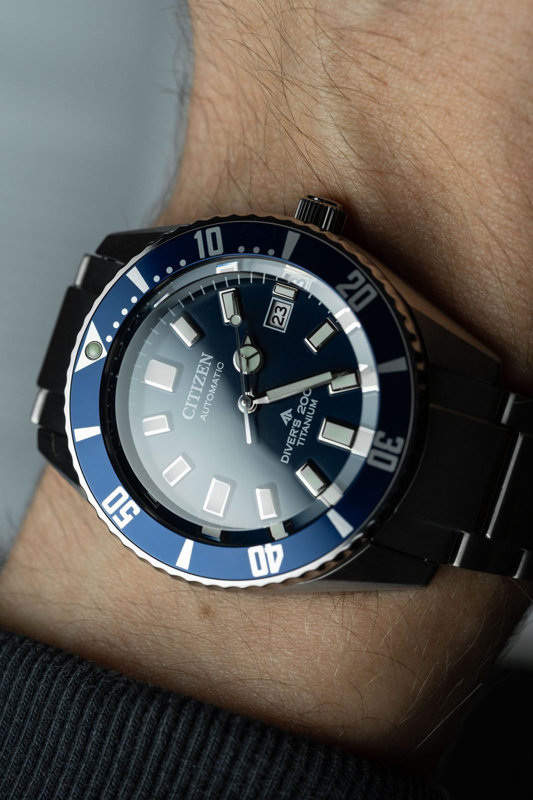 Montre Citizen Promaster NB6021-68L Fujitsubo - Bleue - Automatique - Sport - Neuf Avec Léger Défaut