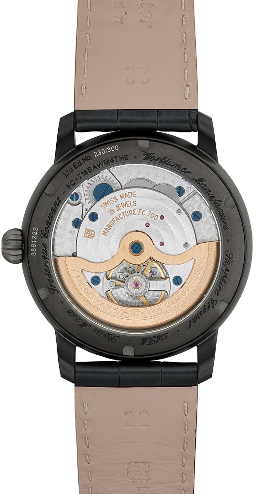 Frederique constant worldtimer limited edition sale