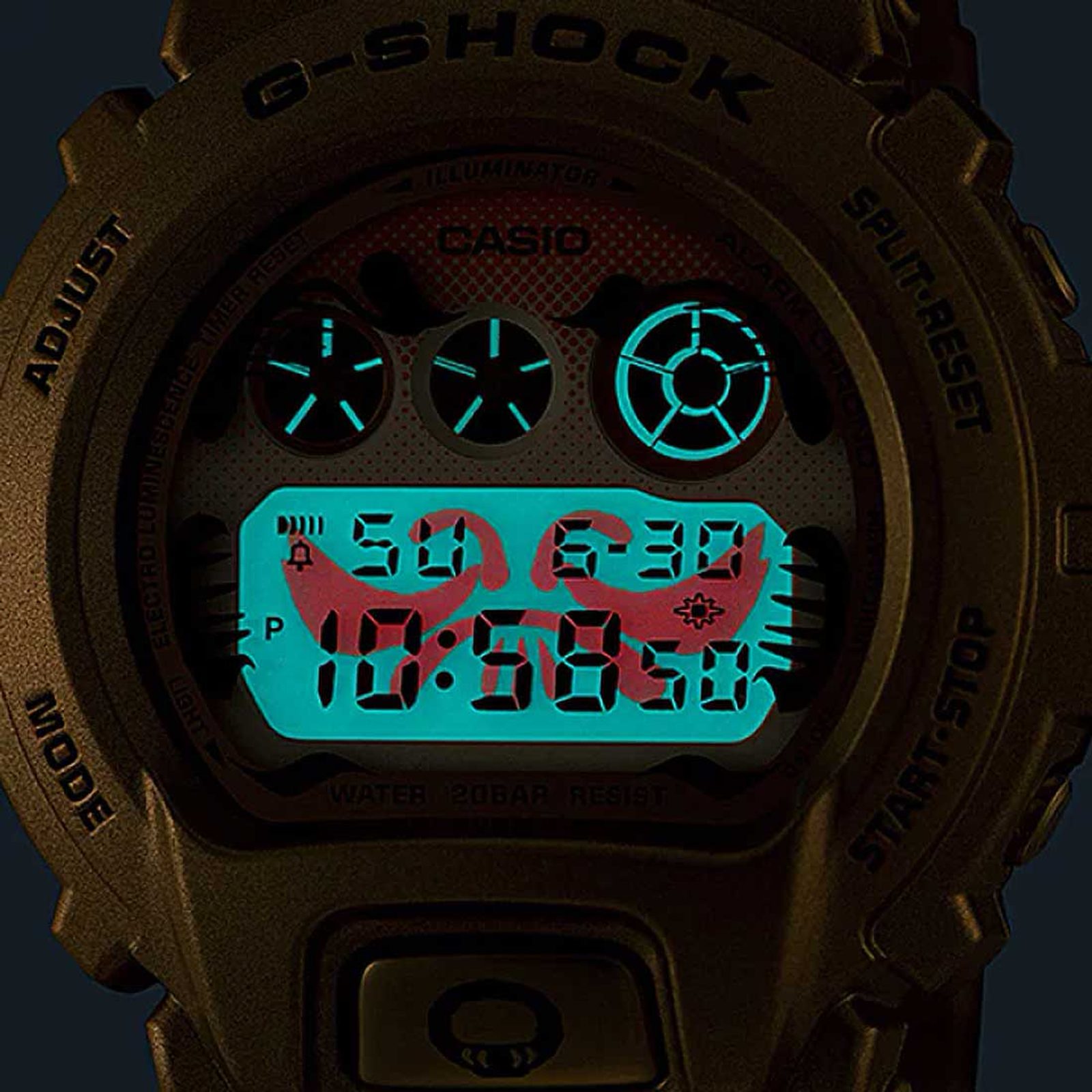 【希少】CASIO G-SHOCK 達磨シリーズ DW-6900DA まん丸赤ダルマG-SHOCKが生産終了！型番、DW-6900DA-4JR。 : great G