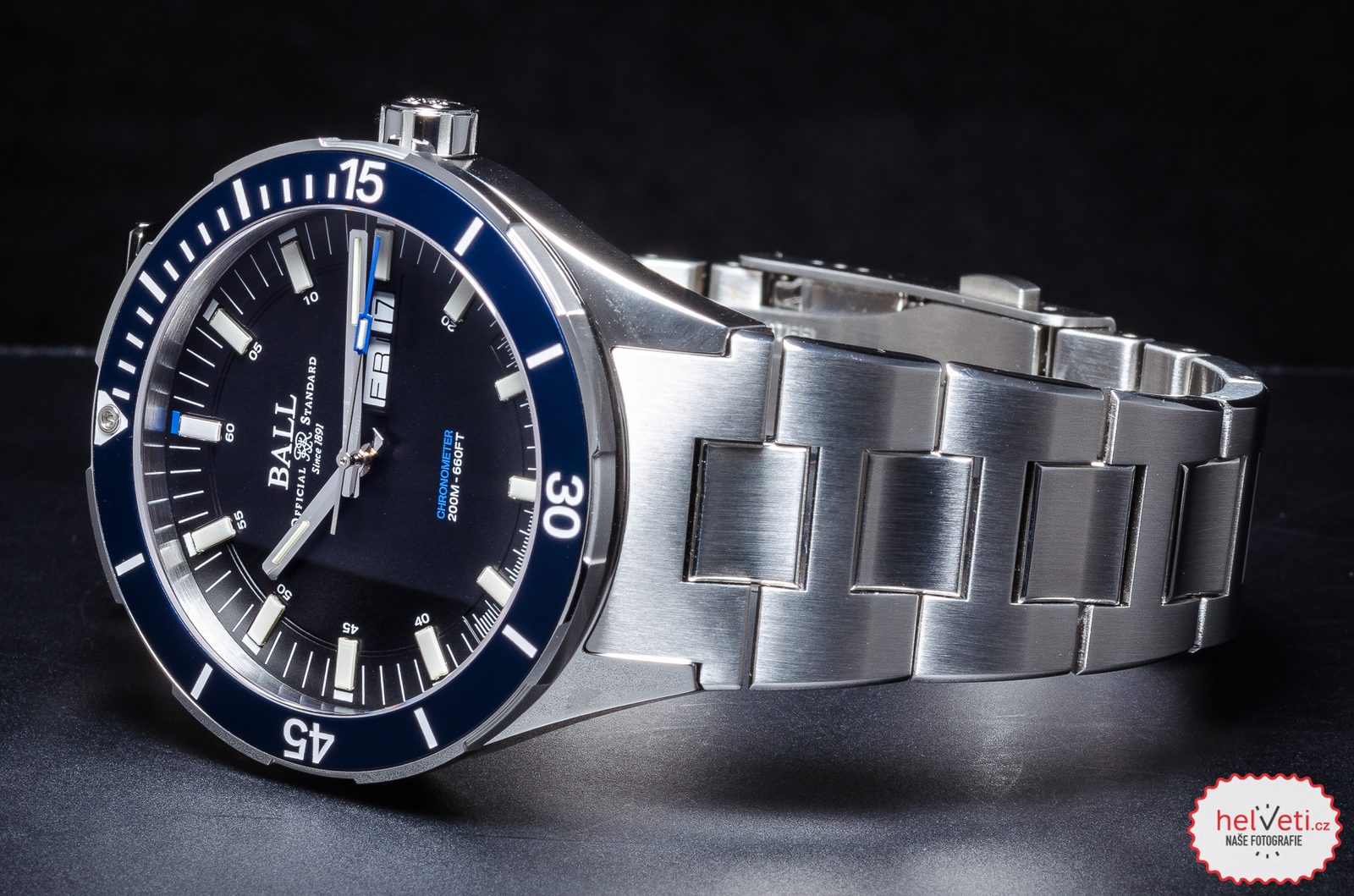 Ball Roadmaster Challenger 18 (43mm) COSC DM3050B-S2CJ-BK - Main Image