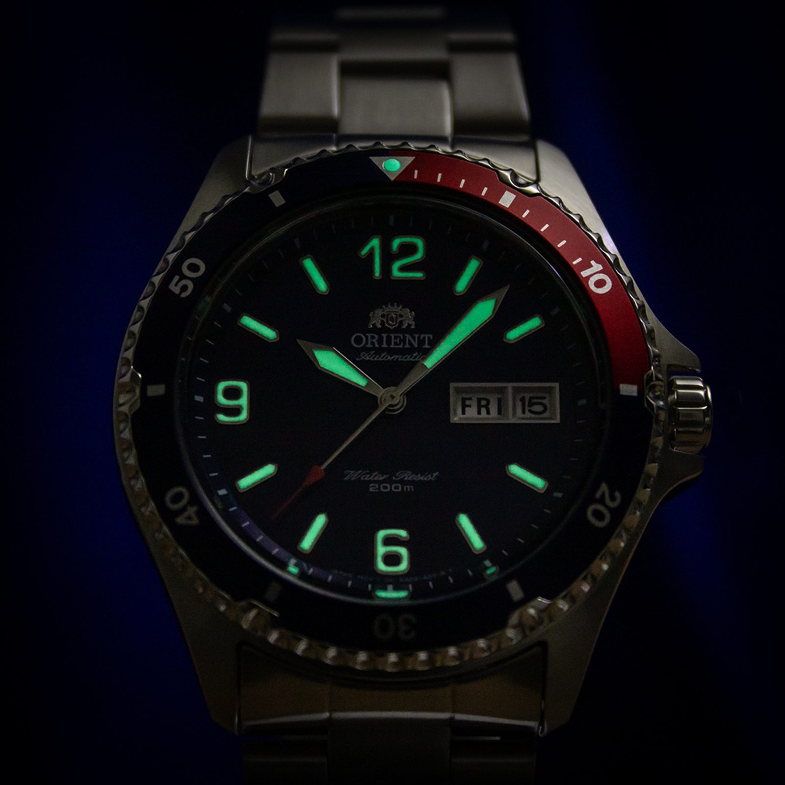 Orient mako full lume sale