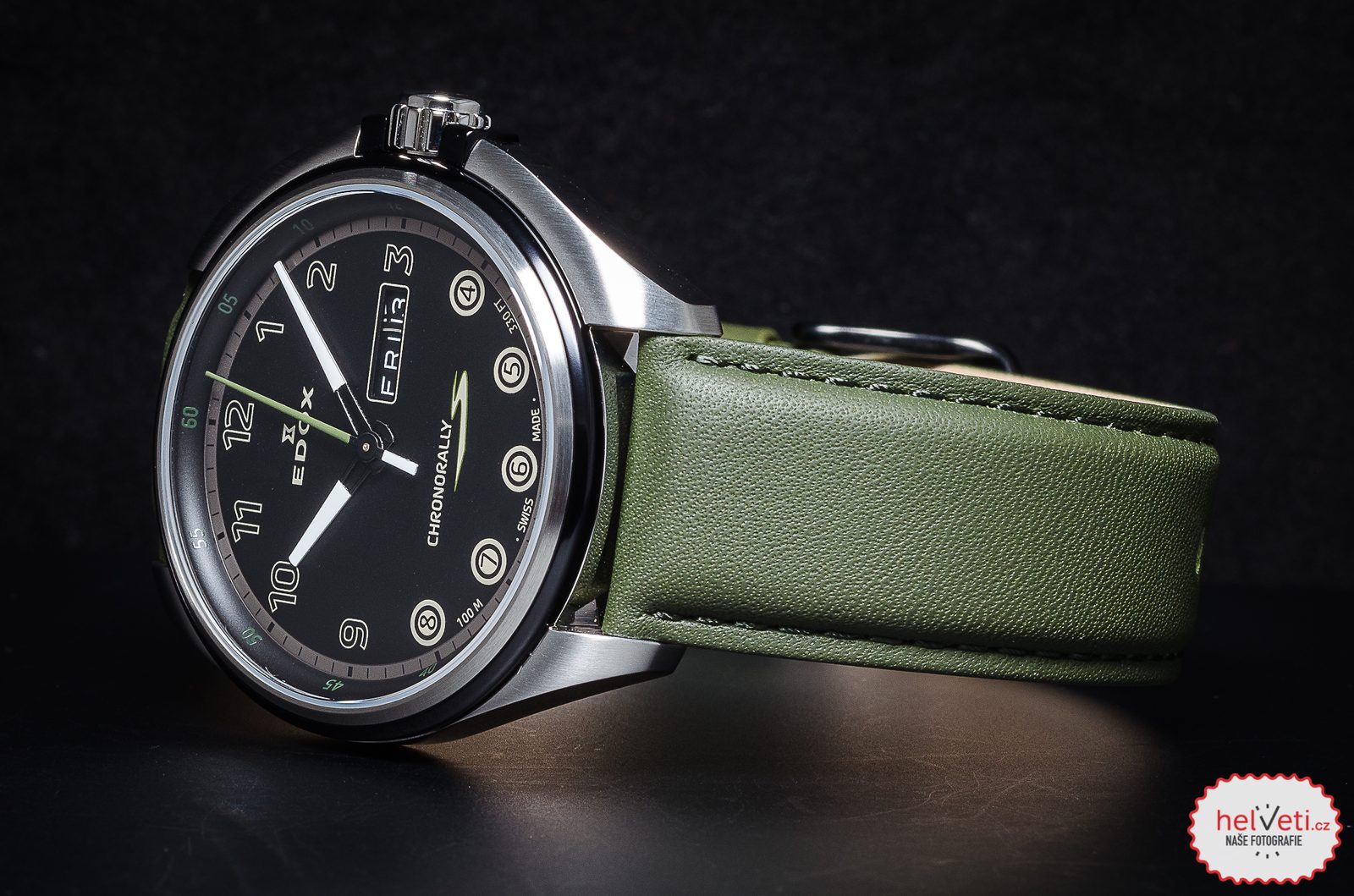 EDOX Chronorally-S Day Date 84301-3NCV-NNV | Helveti.eu | Helveti