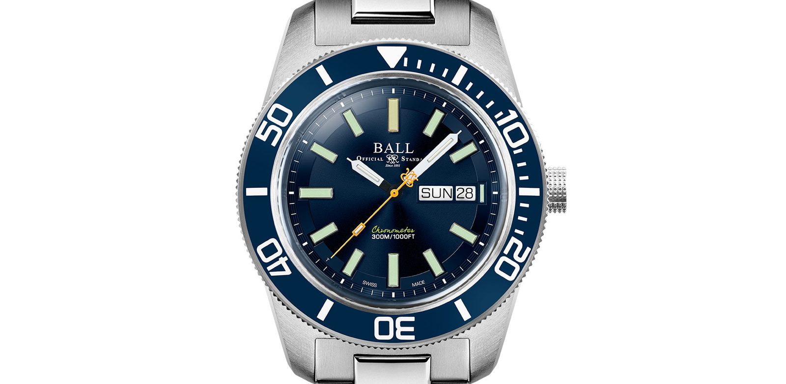 Ball Engineer Master II Skindiver Heritage COSC DM3308A-S1C-BE