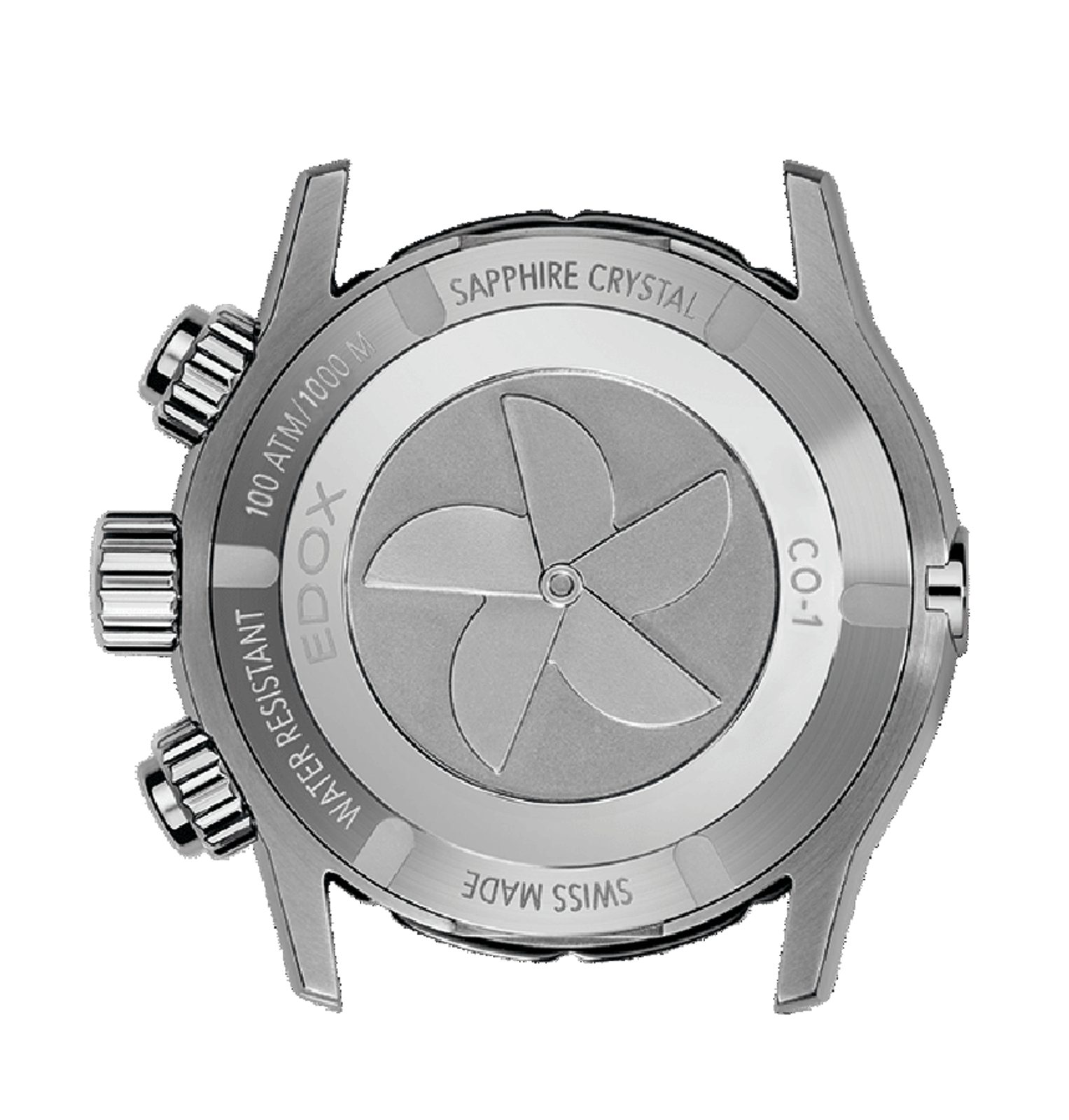 EDOX CO-1 Quartz Chronograph 10242-TINBN-VIDNO | Helveti.eu