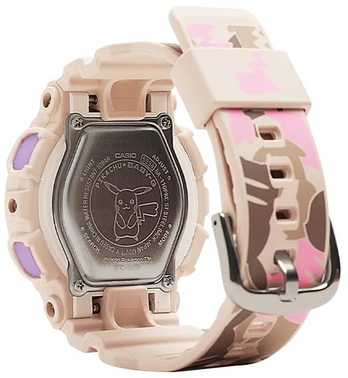未使用品 POKEMON PIKACHU × Baby-G CASIO BGD-560PKC-1JR ポケモン