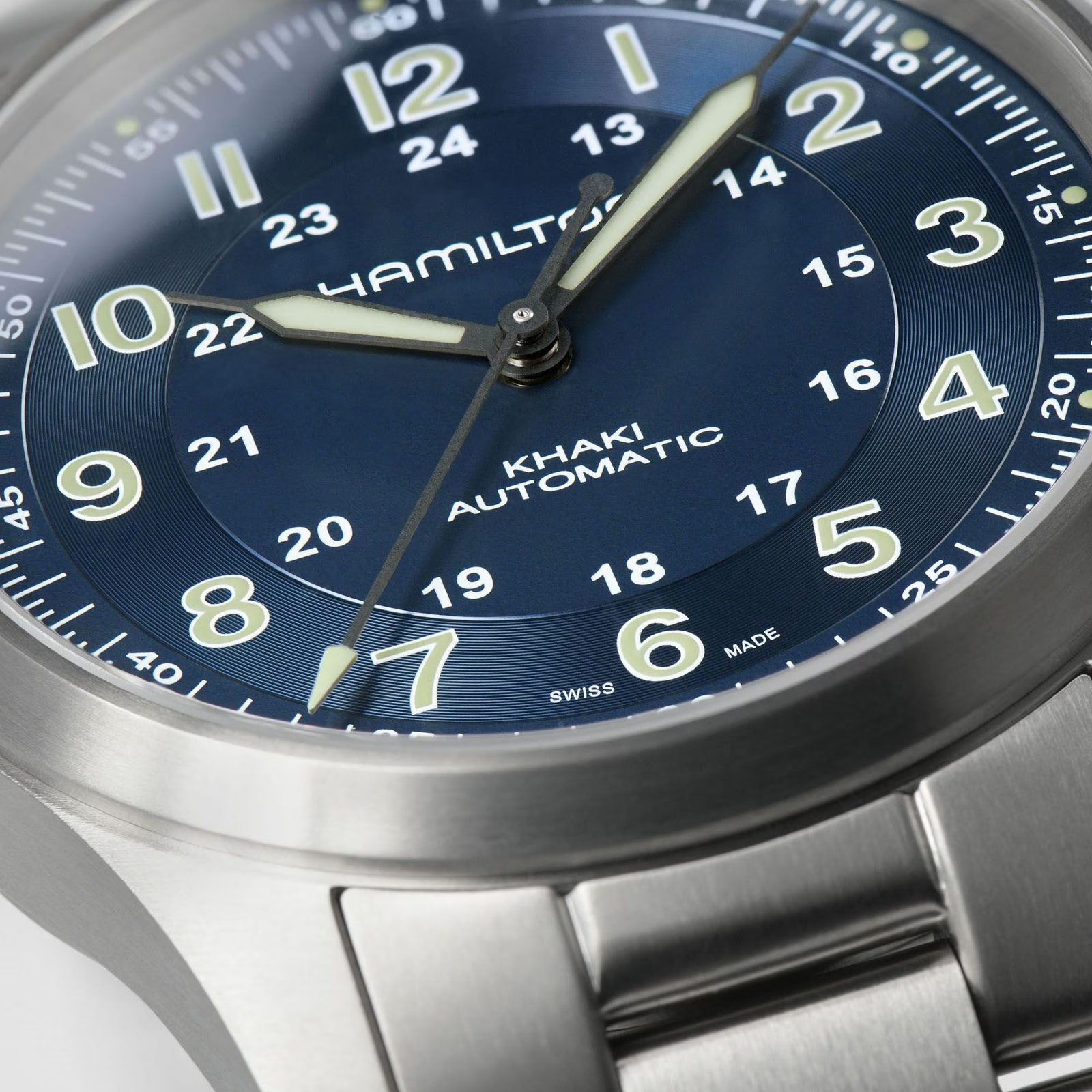Hamilton khaki field automatic blue new arrivals