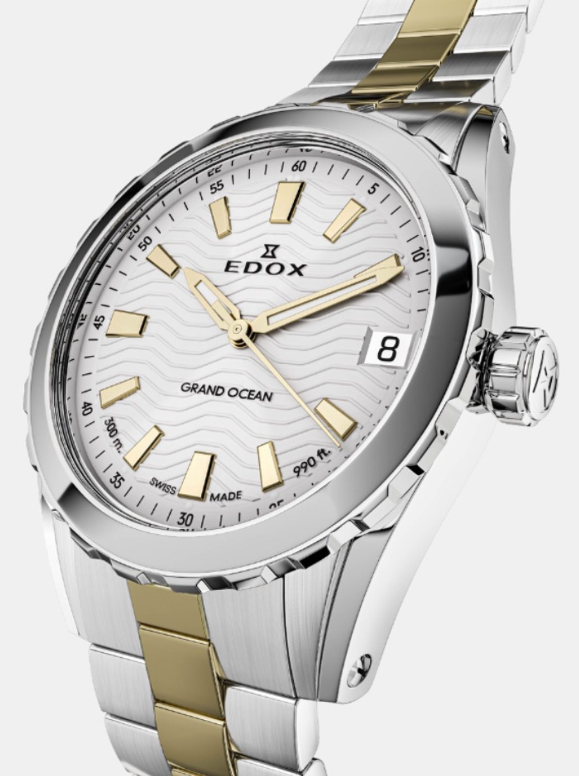 EDOX Grand Ocean Date - Ladies 53103-357JM-AID | Helveti.eu
