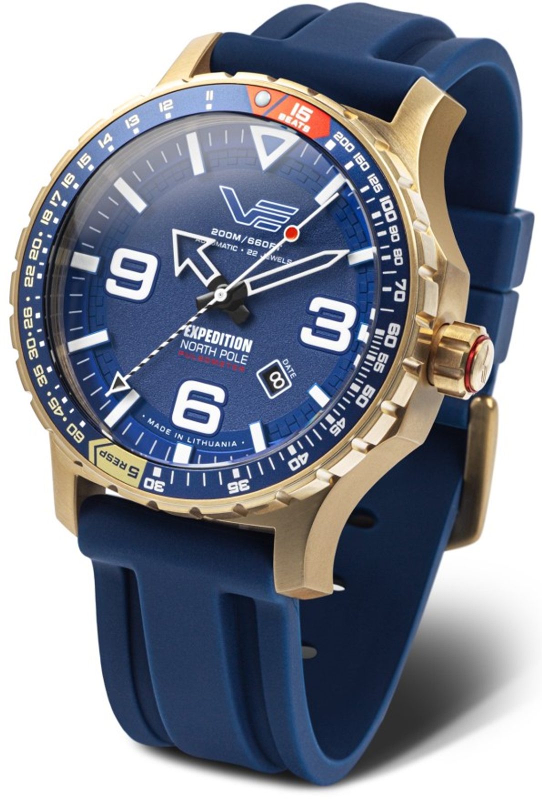 Vostok Europe Expedition North Pole Pulsometer Automatic Line YN55