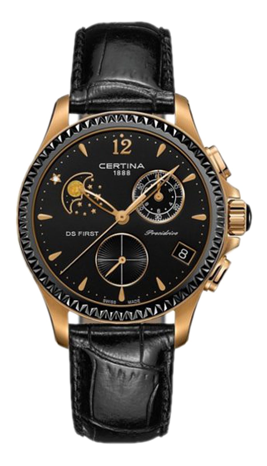 Chronograph Certina Moon Phase Certina DS-8 Quartz Moon Phase
