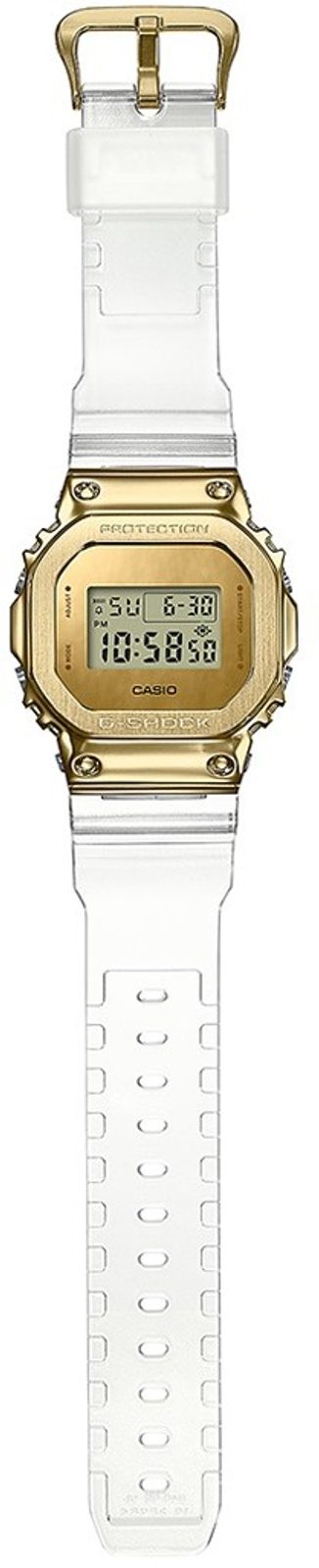 Casio G Shock GM 5600SG 9ER Skeleton Gold Series