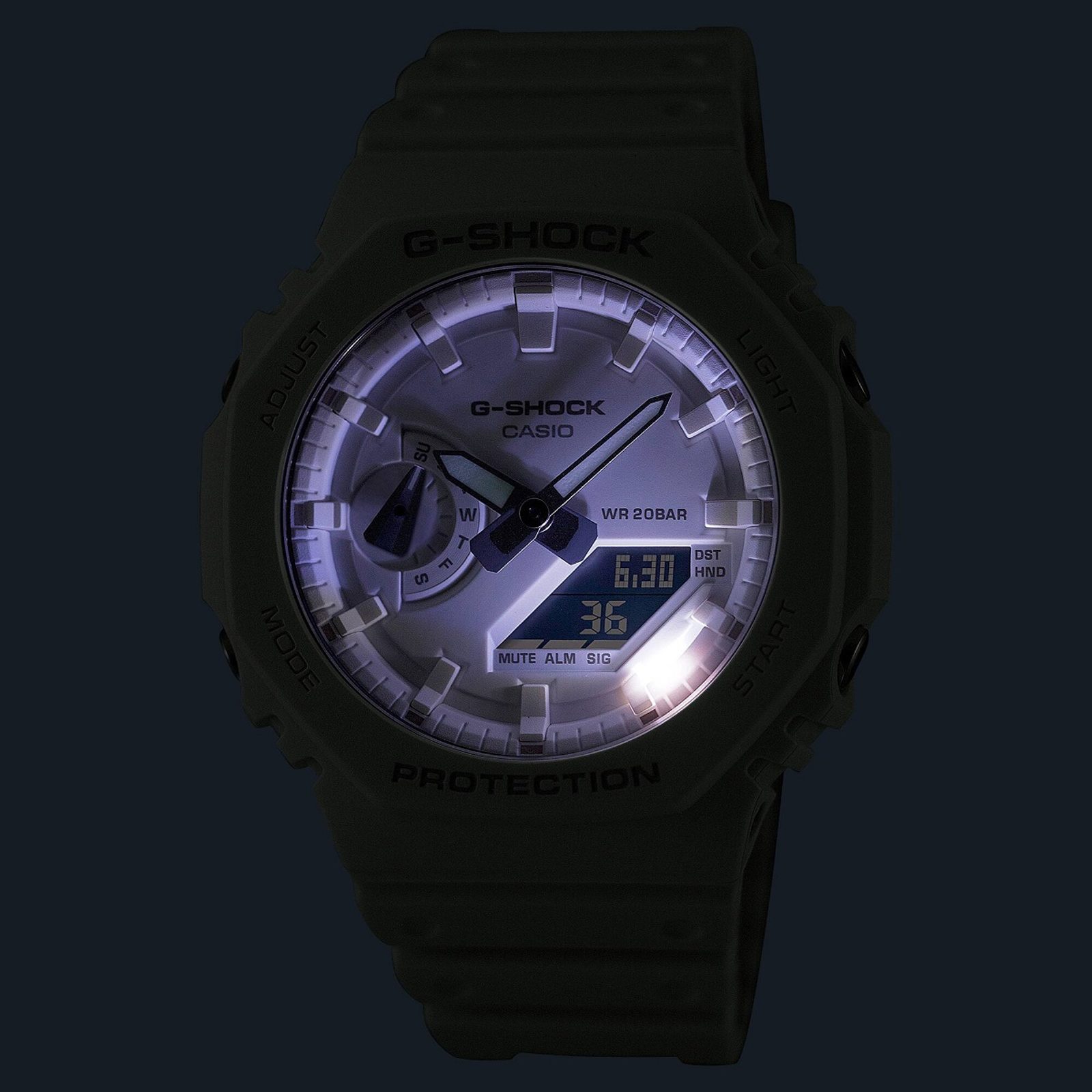Casio G-Shock GA-2100-7A7ER Tone-on-Tone